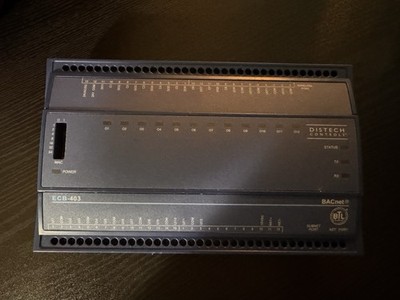 Distech ECB-403 BACnet 24-Point Programmable Controller Used Good Condition