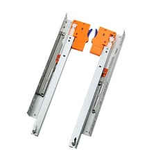 21 inch Concealed Drawer Slides Full Extension Soft Close Galvanized Steel
