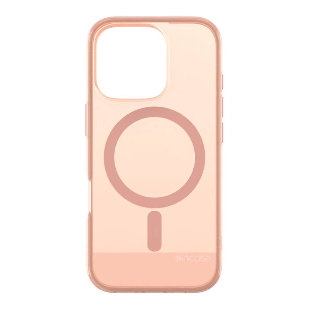 Incase coque rigide iPhone 16 Pro rose avec finition premium et design épuré