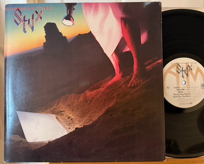 Styx Cornerstone Vinyl LP A&M SP-3711 Triptych Sleeve 1st Press Babe Why Me?