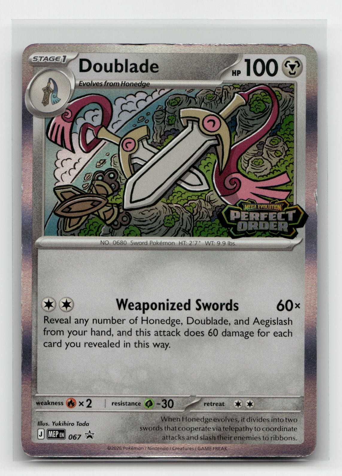 Doublade 067 ME: Mega Evolution Promo Pokemon