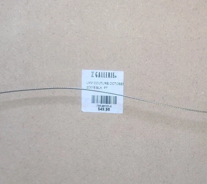 Portada de revista de alta costura octubre 1968 vestido mariposa arte de pared 20"x16" ZGallerie Foto 3 de 4