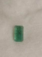 Faceted Emerald Stone