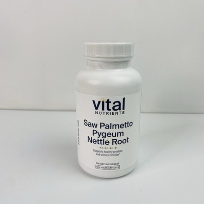 Vital Nutrients   Saw Palmetto Pygeum Nettle Root 120 Vegan Capsules Supplement