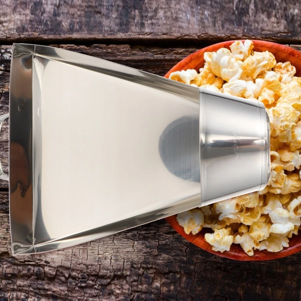 1pc in acciaio inox ICE Scovel Ice Scoops Simple Ice Cube Scoop (Argento) - Immagine 2 di 4