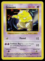 Drowzee 49/102 Base Set (Shadowless) Common