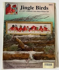 Design Works Jingle Birds Row Counted Cross Stitch Kit 6" x 25"