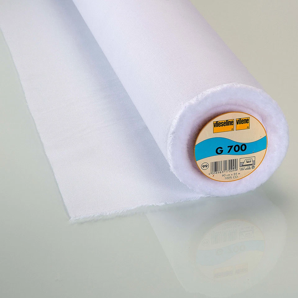 Meterware VLIESELINE G700 Freudenberg fixierbare Gewebeeinlage bügelbar Vilene