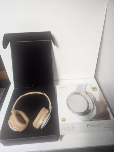 Cleer Audio Enduro 100 Bluetooth Wireless Headphones Coronado Sand READ DESCRIPT