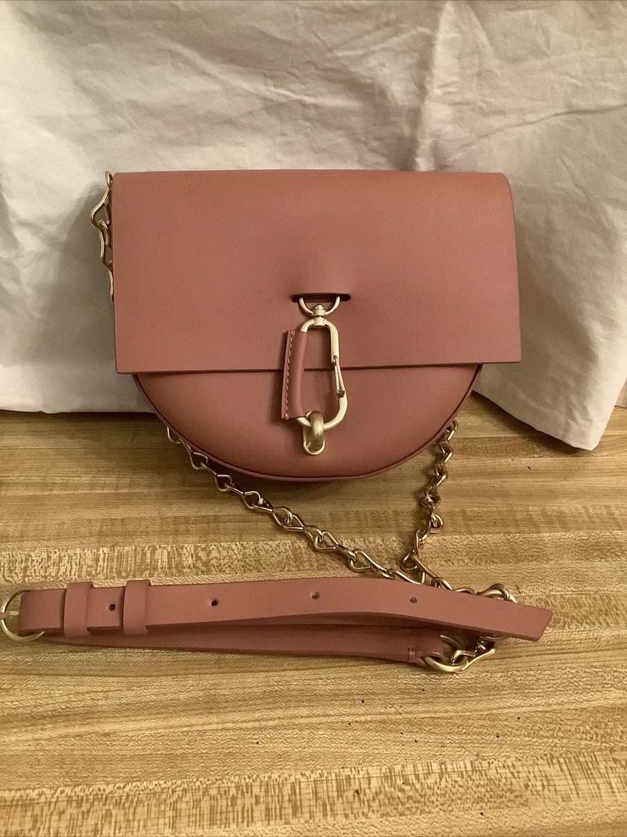 Zac Posen Chantalle Saddle Crossbody, Bordeaux