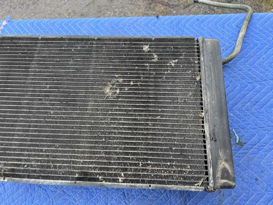 Par de pila de radiador y ventilador de refrigeración Porsche 944 1983-1985 94410614302 OEM #1845EM Foto 3 de 4