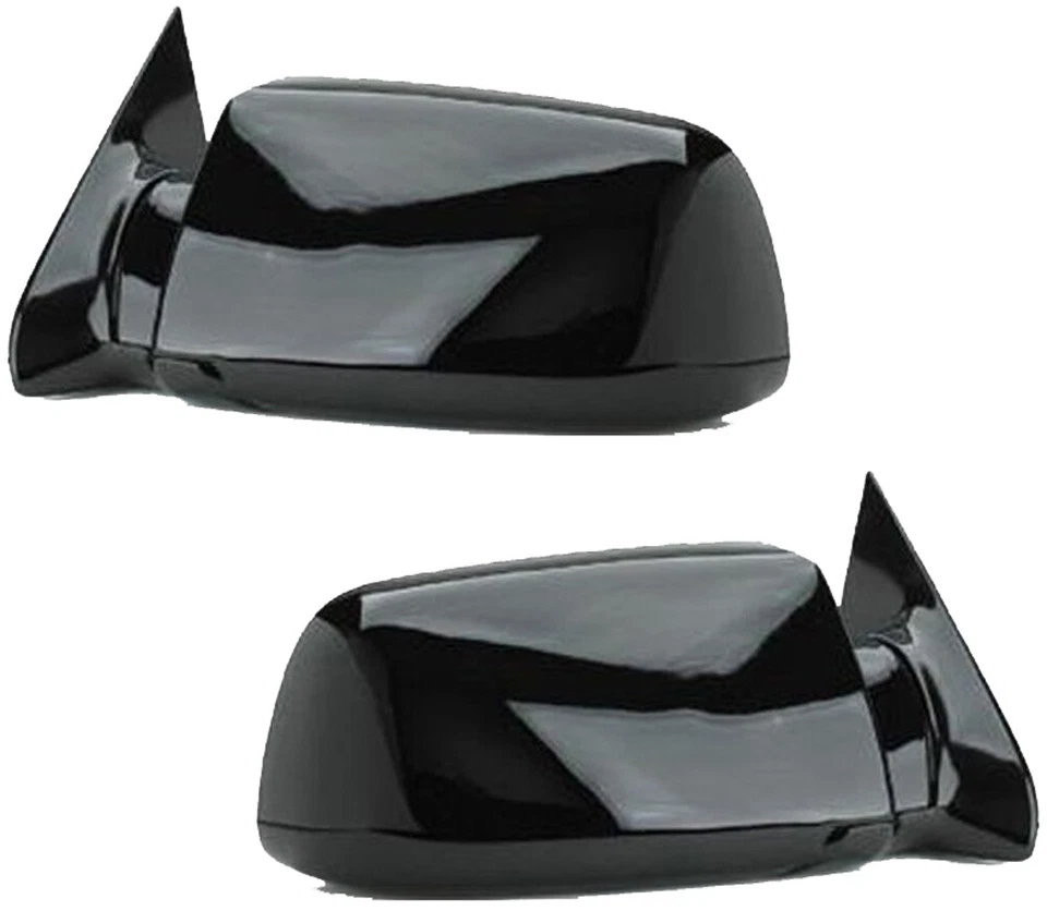 Power Mirrors For 1988-1998 Chevy Truck Left Right Pair Black Without Heat Foto 2 de 4