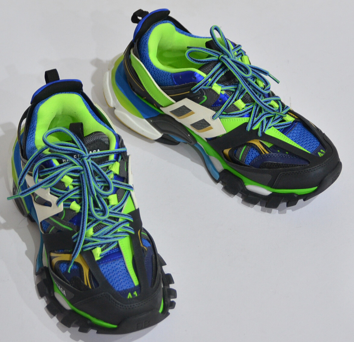 BALENCIAGA Track Trainer Sneakers Green 