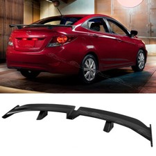 For Hyundai Accent 1995-2022 Matte 54 Rear Trunk Pro Style Racing Spoiler Wing