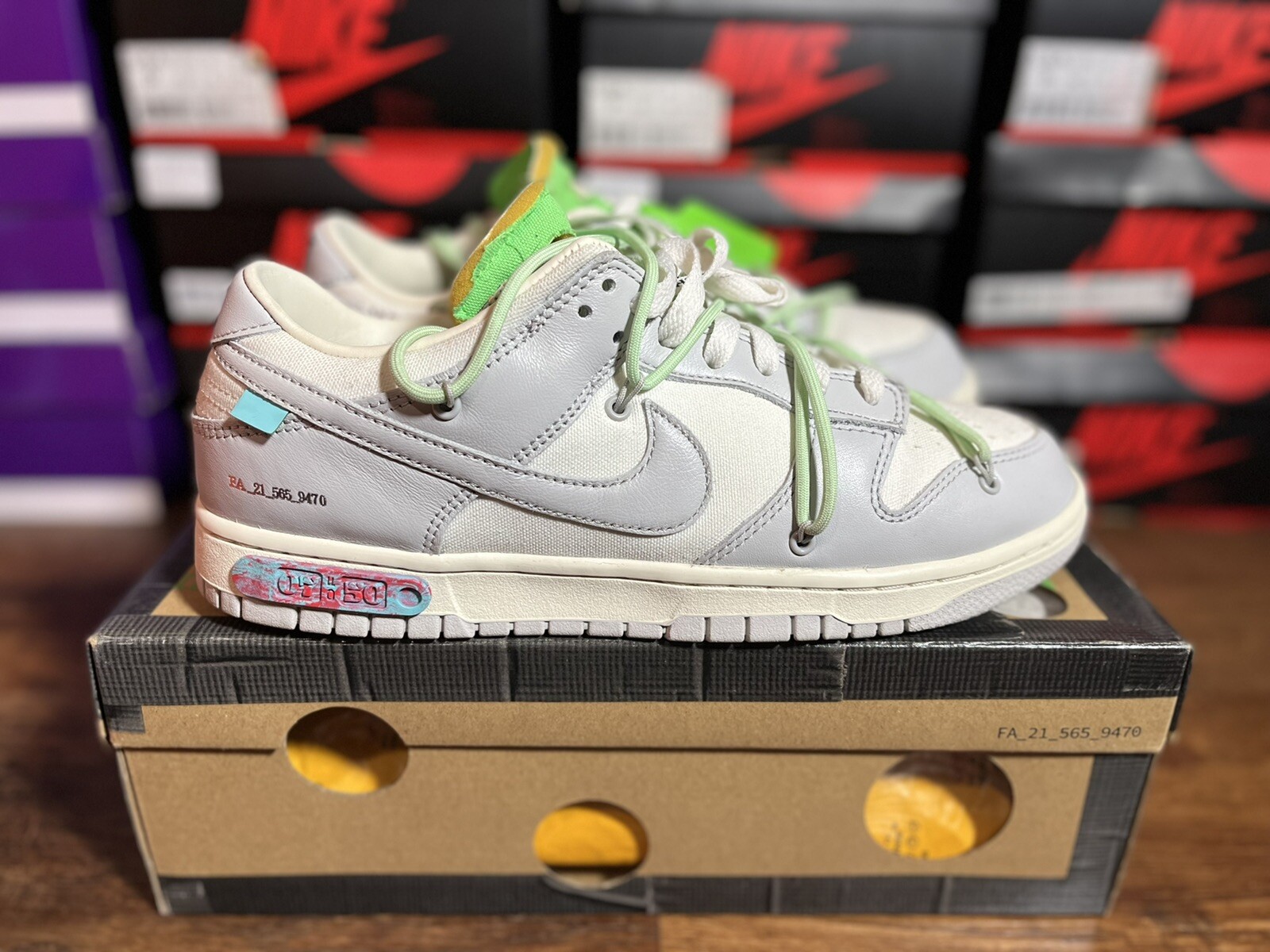 Size 10.5 - Nike Dunk Low x Off-White 