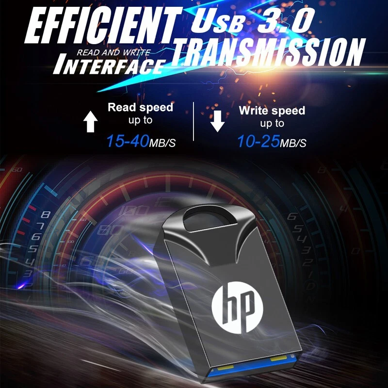 Mini HP USB3.0 UDisk Metal USB Flash Drive Memory Pen Stick Storage Device a Lot - Image 4 of 4