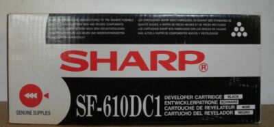 Sharp SF-610DC1 Toner Entwickler black für SF 2010 6100 4000Seiten OVP A