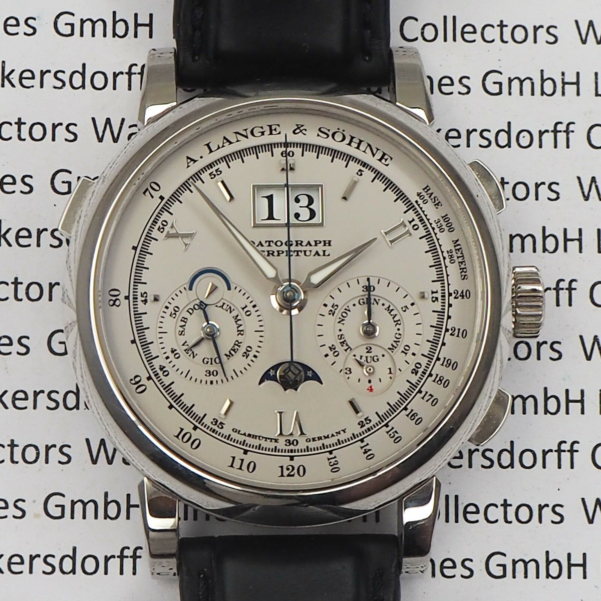 LANGE SÖHNE Datograph Perpetual Platin I