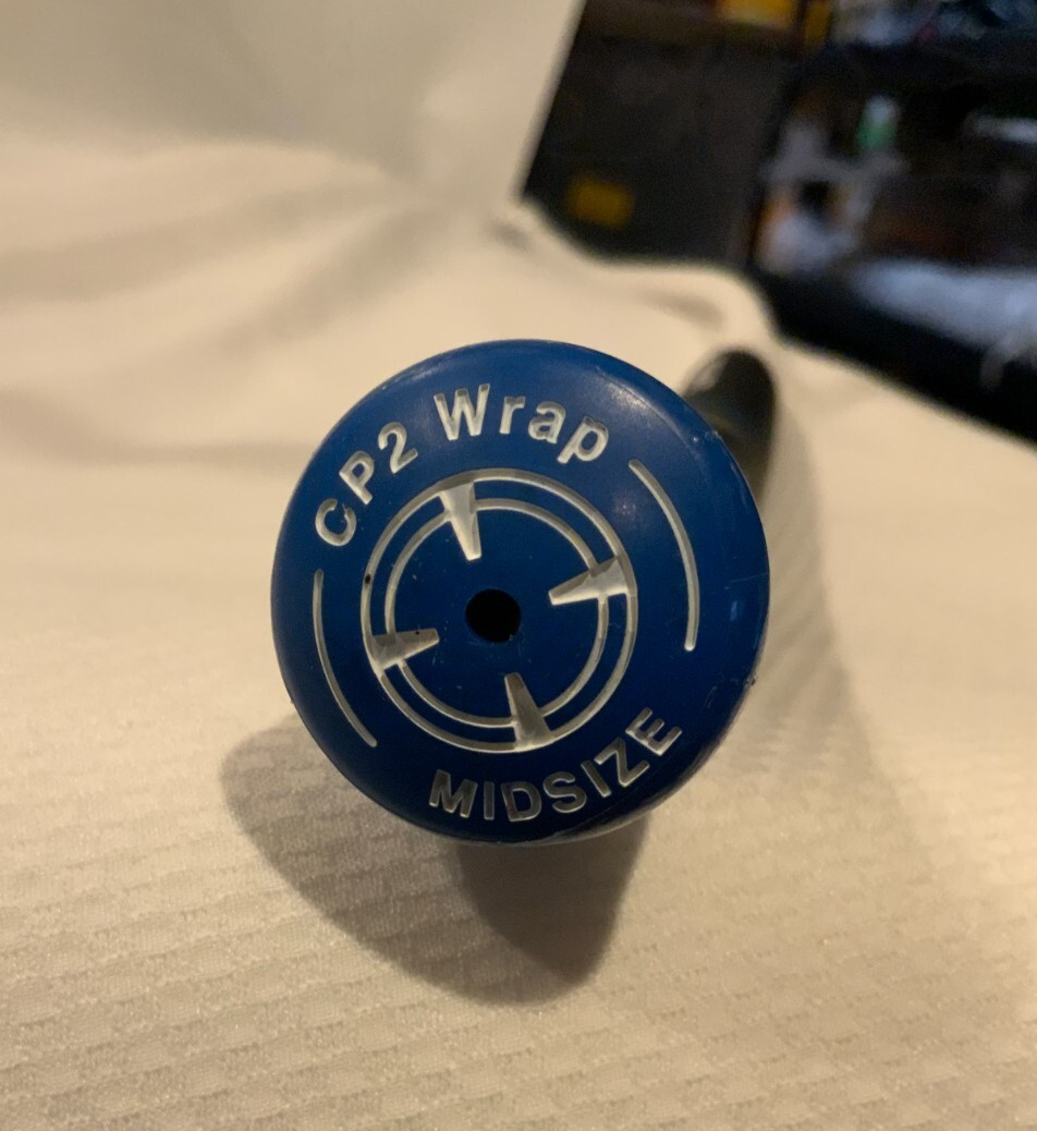 Golf Pride CP2 Wrap Midsize (60R) Golf Grip, Model# CCWM-60R-H2L-X02, Black