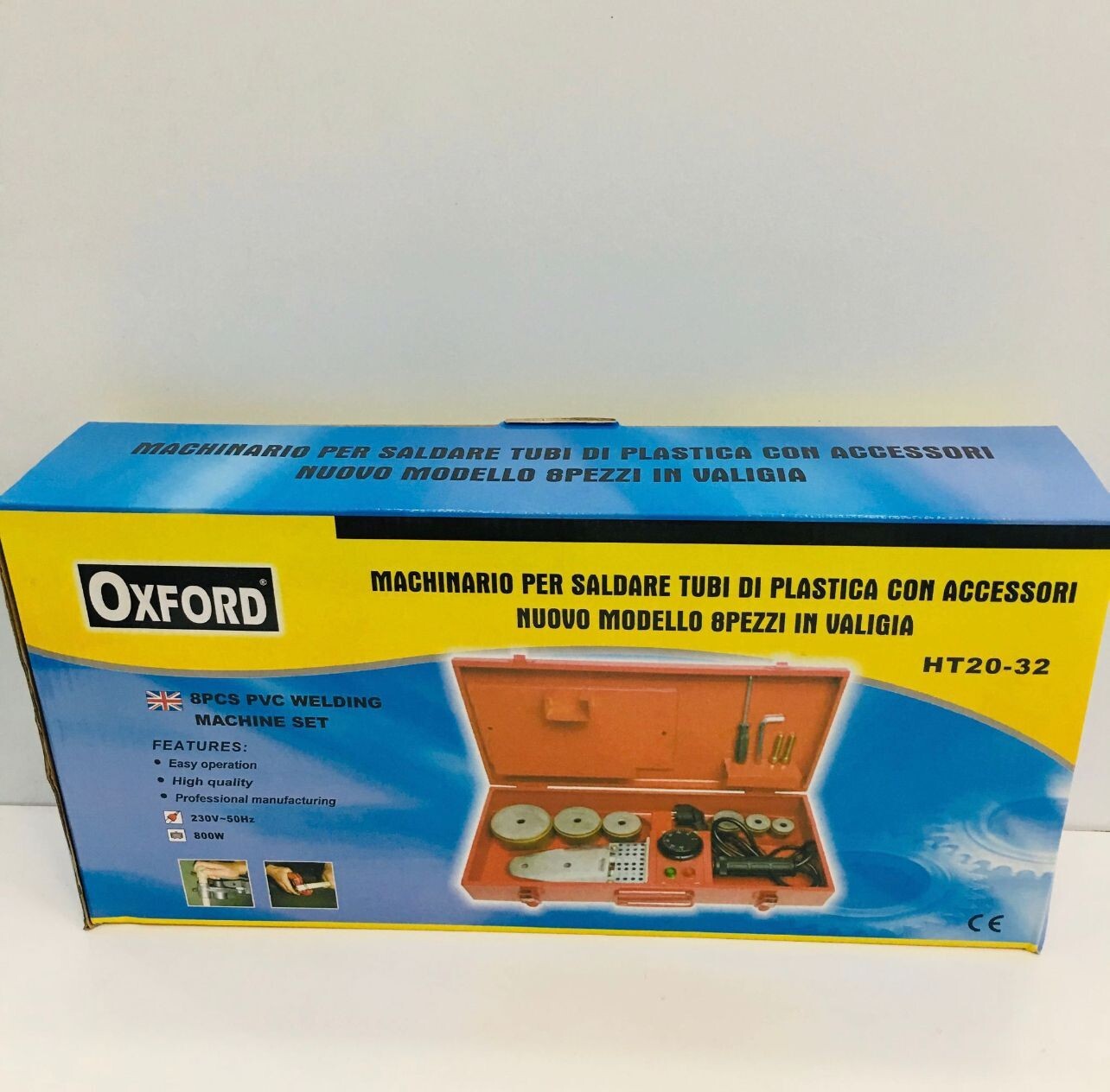Saldatrice Oxford HT20-32 Tubi Plastica | Polifusore Termostatico 3 Matrici
