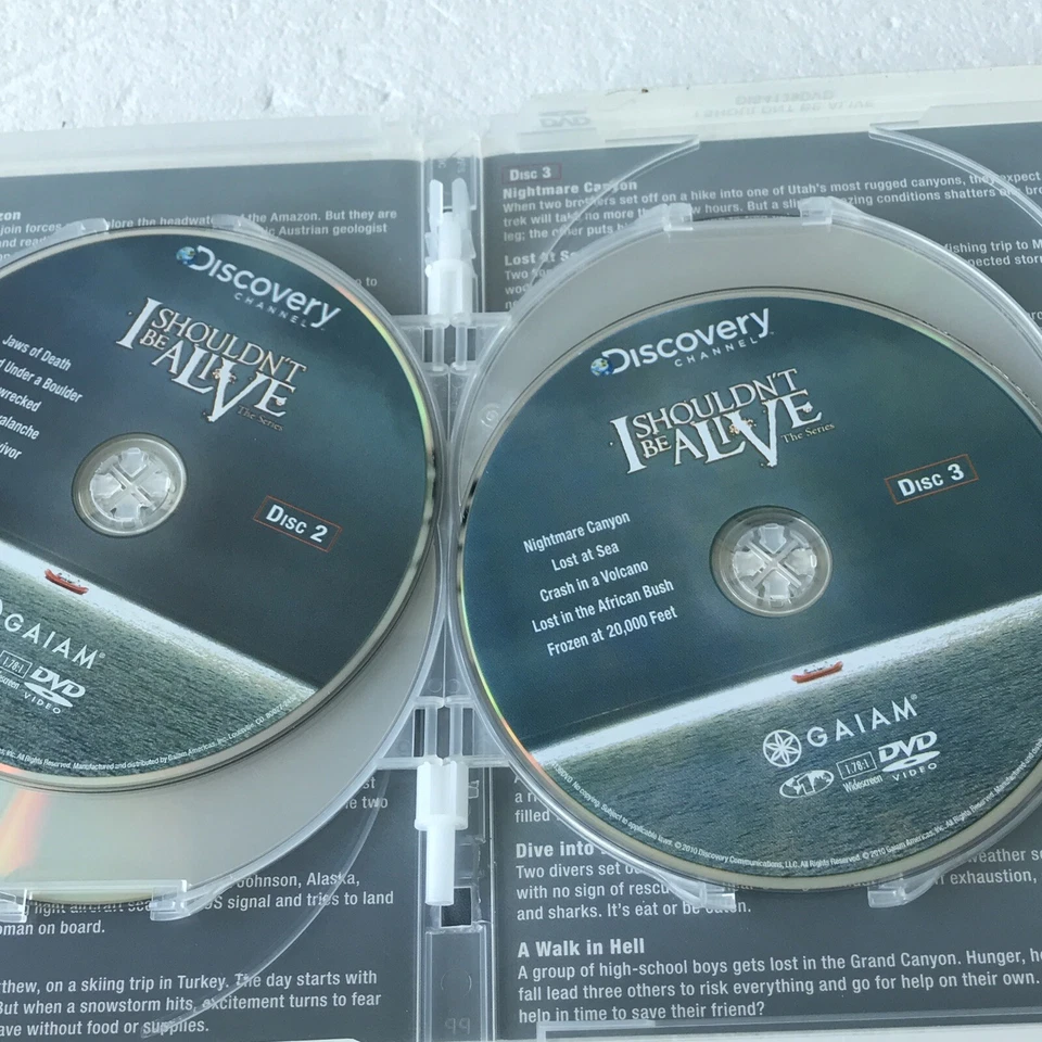 I Shouldn’t Be Alive DVD TV Show Series Rare Survival Discovery Channel Reg 1 US - Image 4 of 4