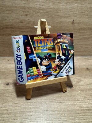 Magical TETRIS Challenge Game Boy Color Spielanleitung - TOP Zustand   Gameboy