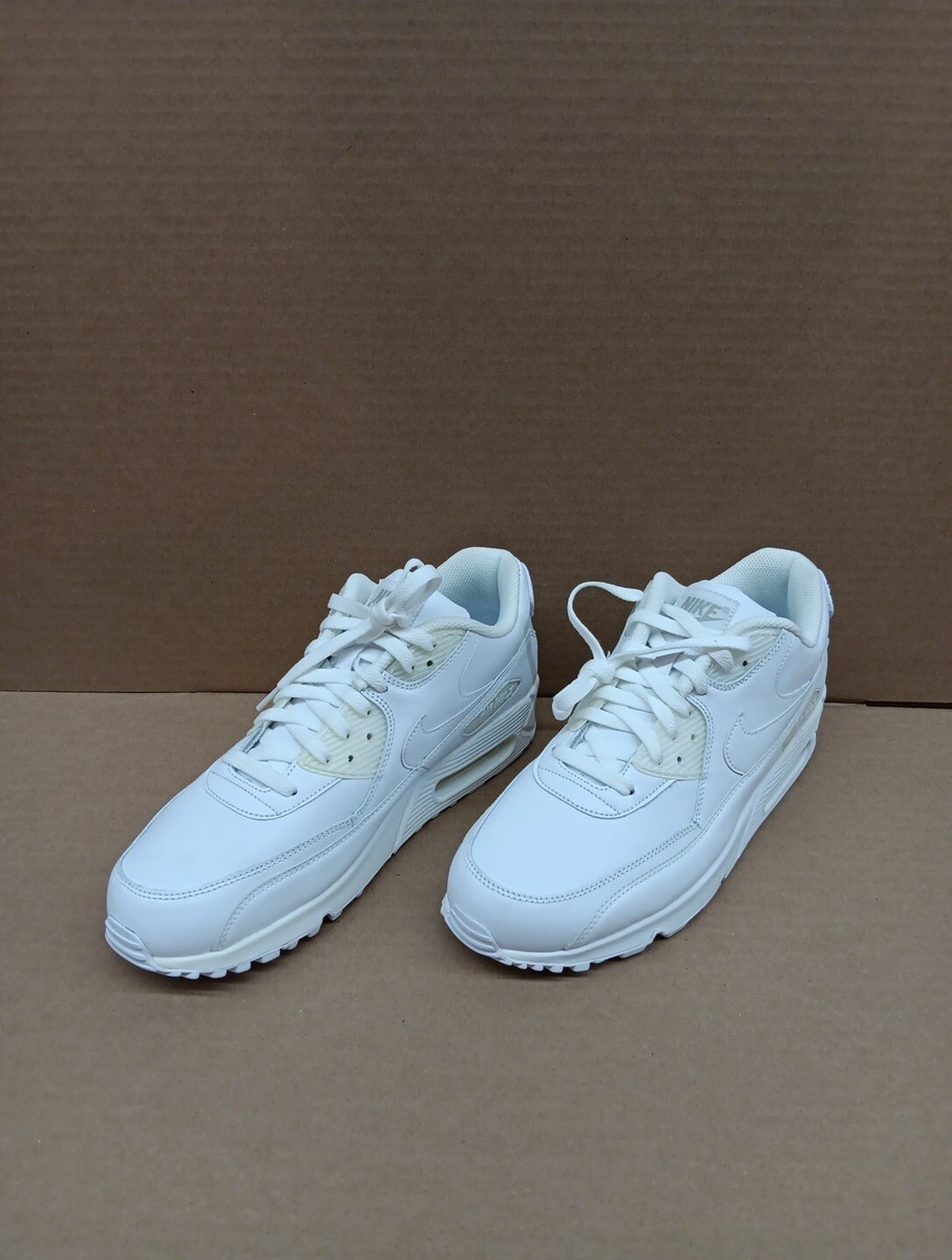 NIKE エアマックス 90 302519-113 Nike Air Max 90 Leather Shoes White 302519-113 MEN Size 9.5