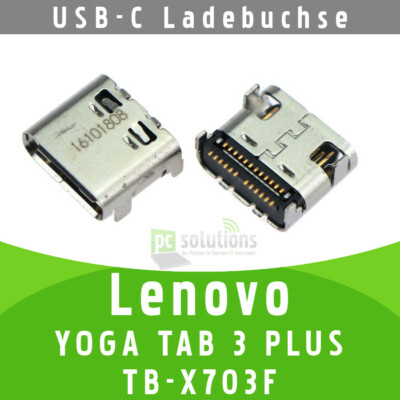   Lenovo YOGA TAB 3 PLUS TB-X703F USB-C Buchse Ladebuchse Socket Port Connector