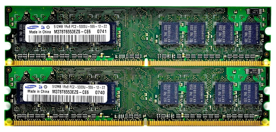 LOT 8x DDR SDRAM PC MEMORY CARDS: SAMSUNG-ELPIDA-HYNIX-PROMOS - Image 4 of 4