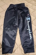 Authentic Champion Navy Blue Elastic Waist Jogger Pants Kid's Size 5/6