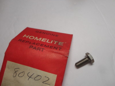 Homelite 80402 Chainsaw Hex Hd. Screw for Super XL 925, CS40, CS50 | eBay