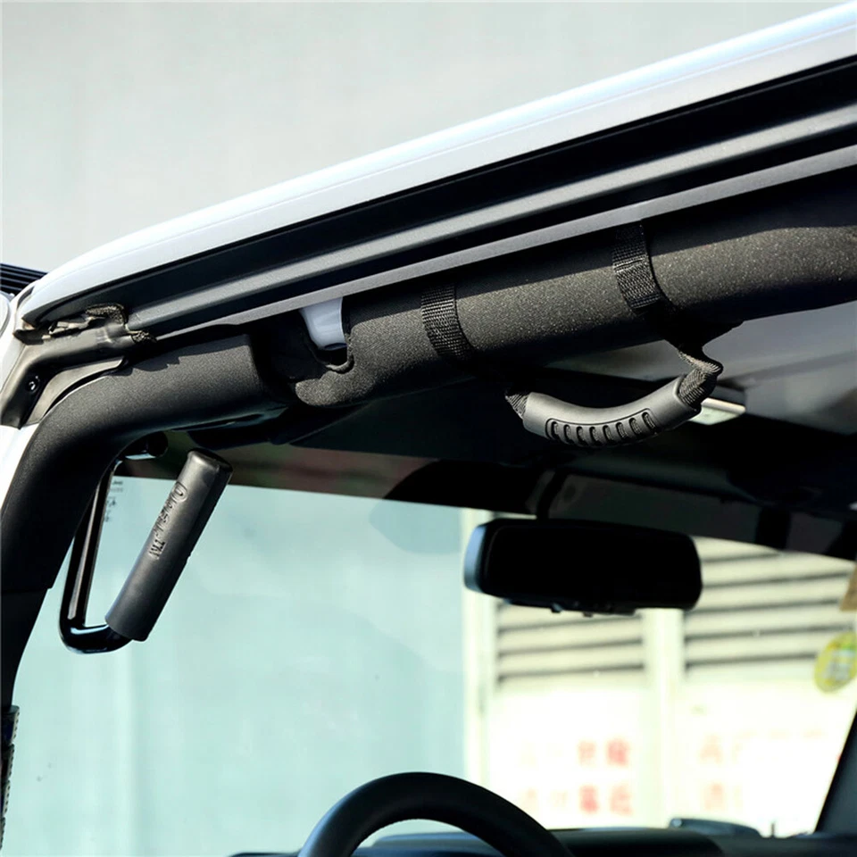 2 шт черных держателя для рукоятки рулона для Jeep Wrangler CJ YJ TJ JK JL 1955-25 - Изображение 3 из 4