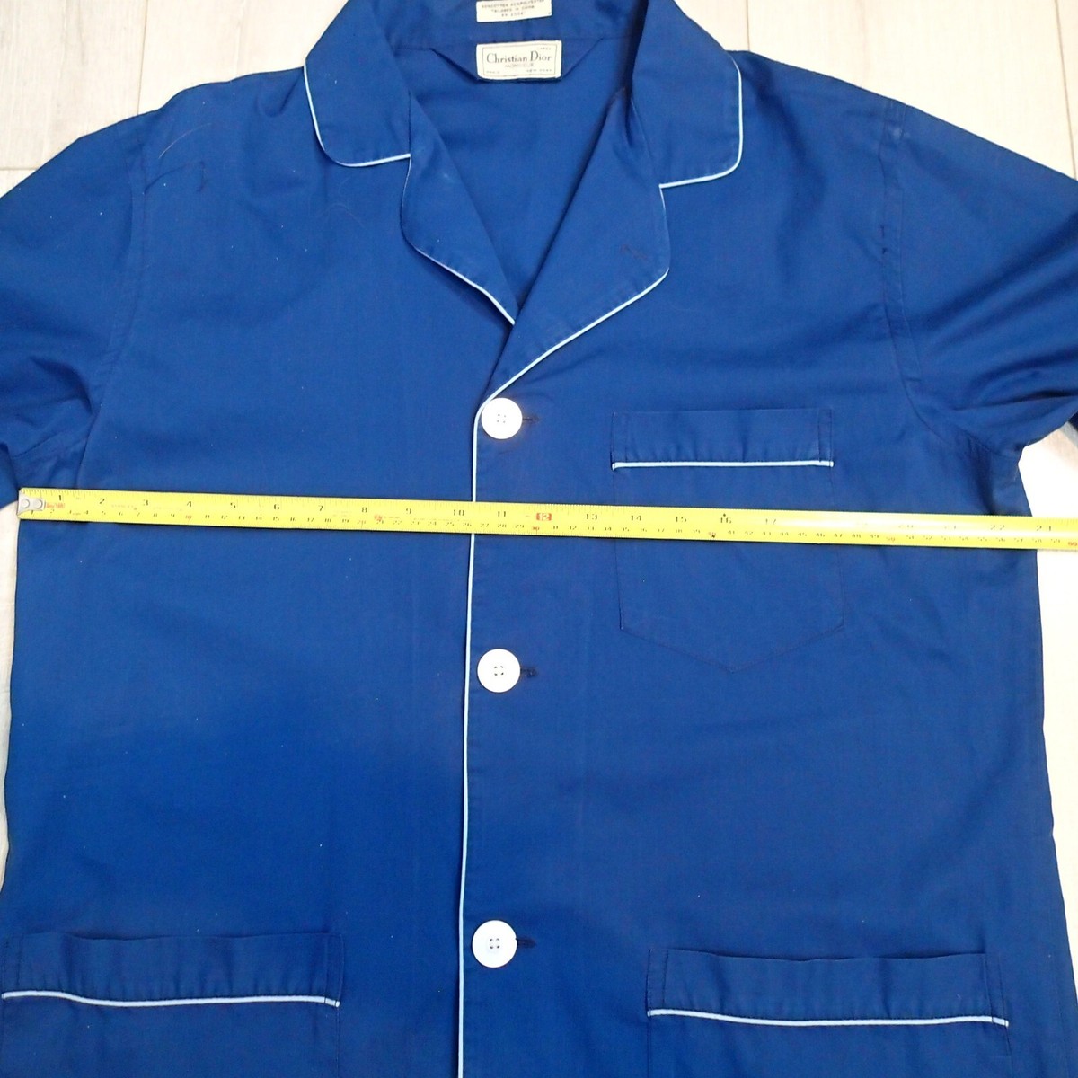 Vintage Christian Dior Monsieur men's size Large pajama top