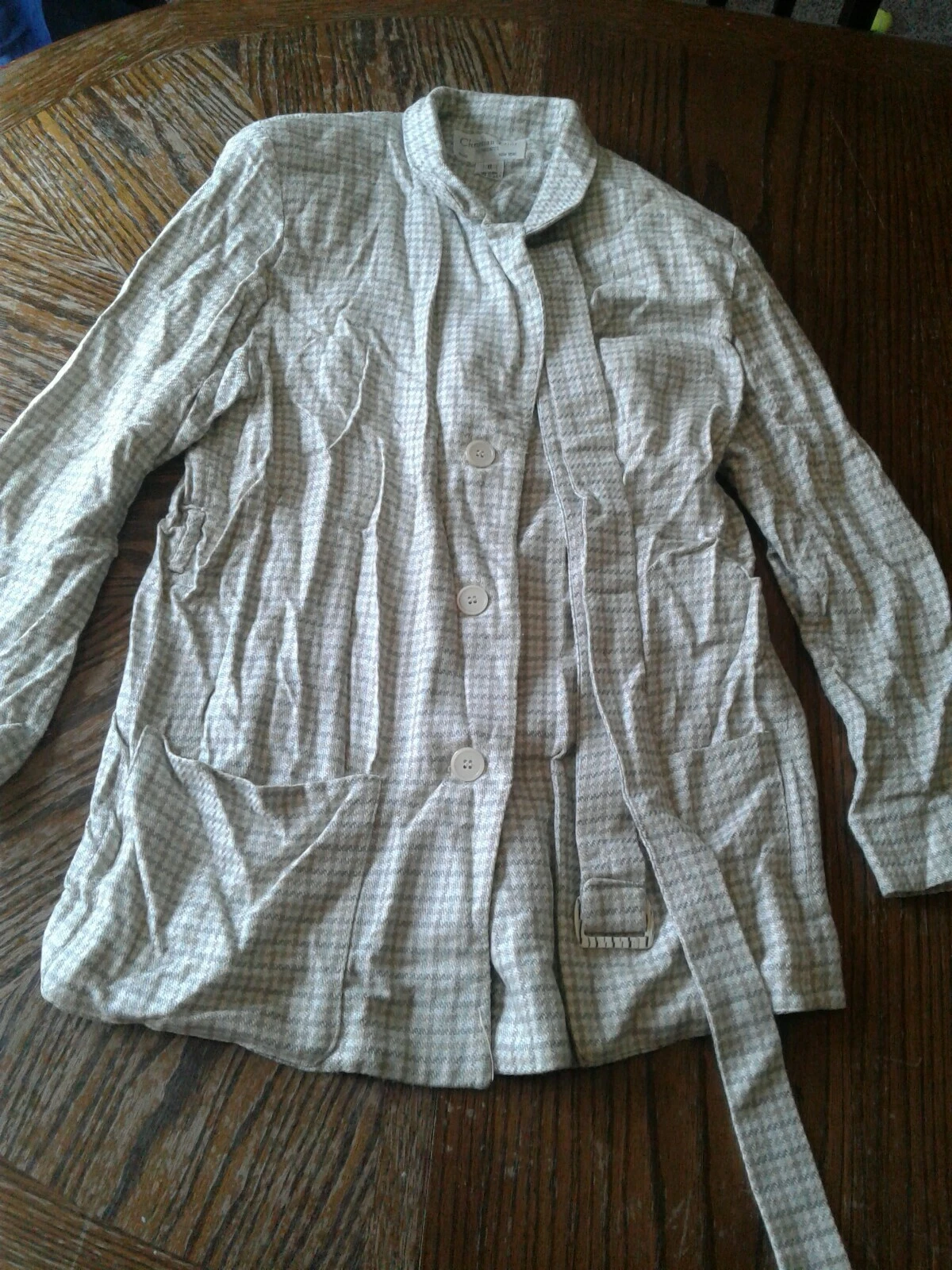 Giacca in tweed vintage Christian Dior donna 8 (cb24)