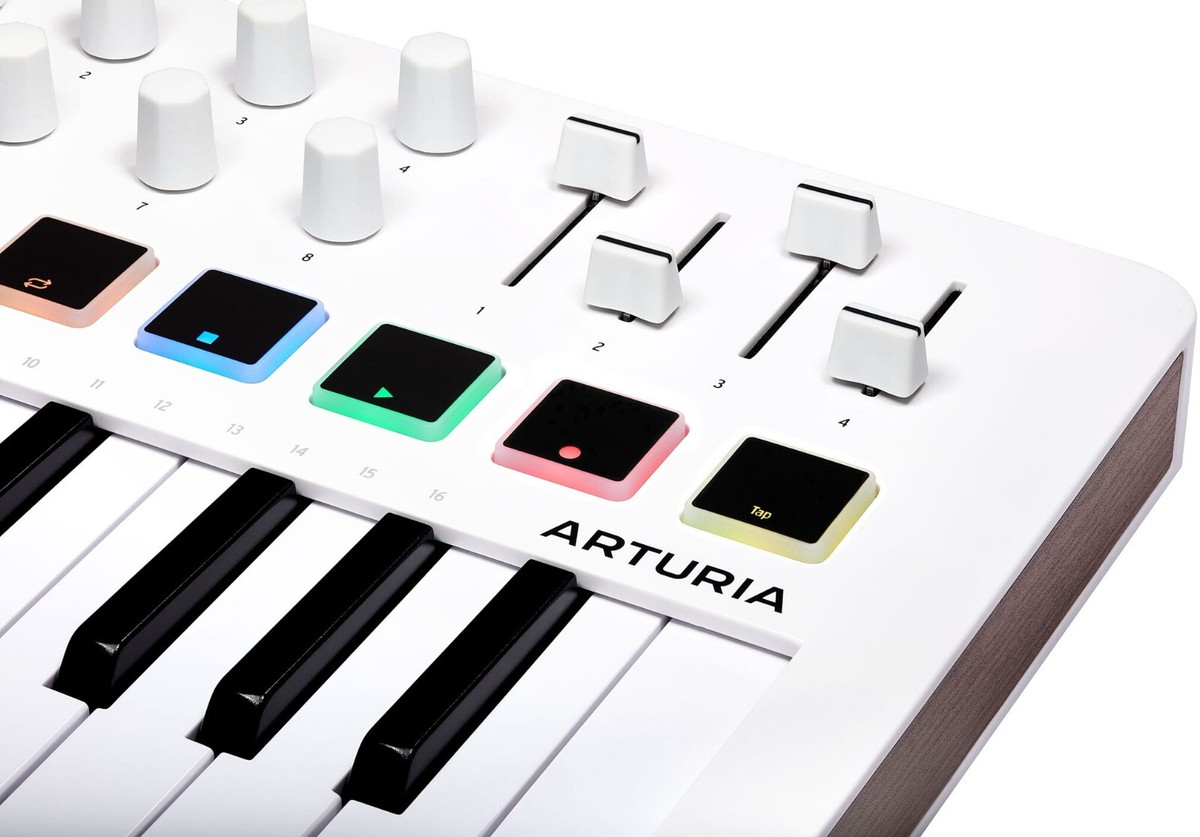 Controller MIDI Arturia MiniLab 3 - 25 Tasti, 8 Pad RGB, Software Incluso, Per Produzione Musicale - Foto 6