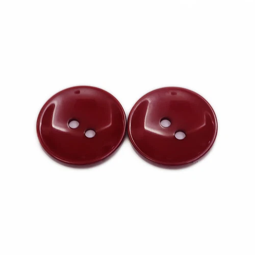 10PCS Bottoni da Cucire Lucidi 2 Fori Tondo Massiccio Materiale Bottoni per Abito Cappotto Fai da Te - Foto 2 di 40