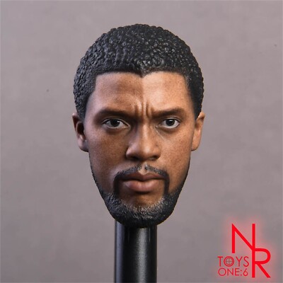 1/6 Black Panther 2.0 Speed Killer Head Carving Sculpt Model Fit 12'' Figure