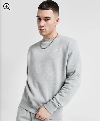 Nike Foundation Crew Jumper Sweatshirt XXL Grey UK