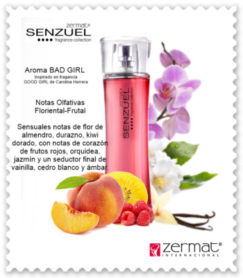 Zermat Senzuel for women EAU DE PARFUM ASSORTED  choose your favorite perfume