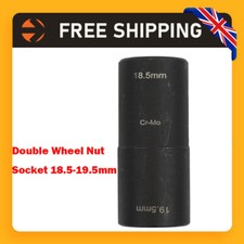 Double Ended Damaged Wheel Nut Socket 18.5mm 19.5mm Ideal For FORD Chrome Nuts~~
