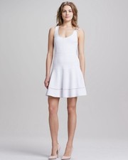 Ali ra white Summer dress 0 Knee Length