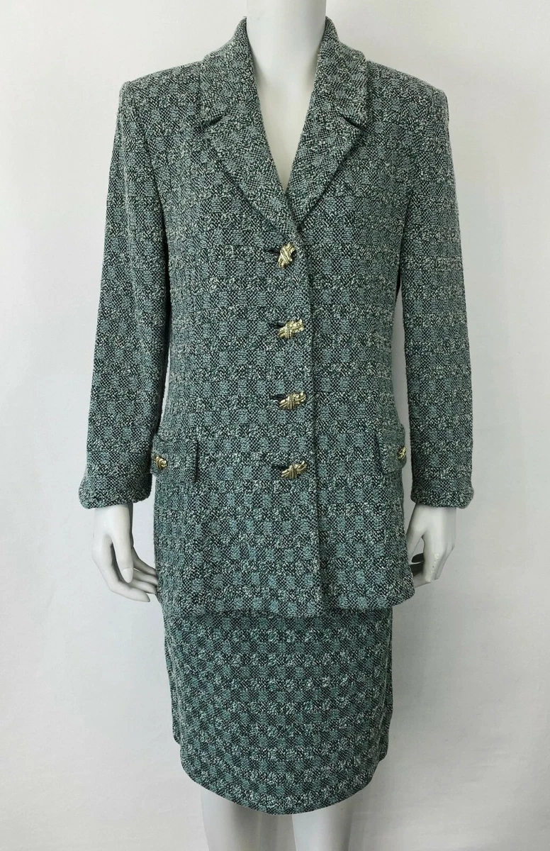 Vintage tweed suit womens deals