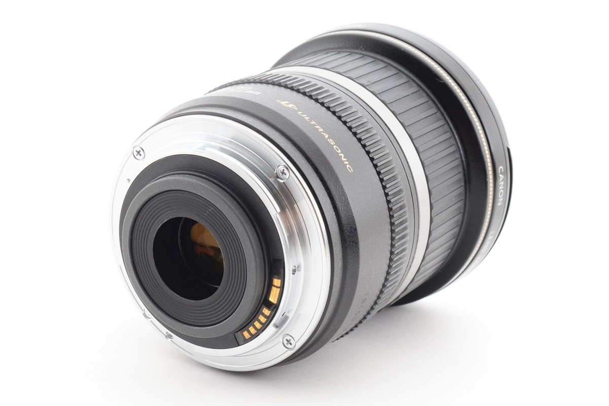 Canon EF-S 10-22mm F/3.5-4.5 USM SLR Zoom Lens w/ hood From Japan