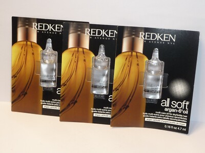 Redken  All Soft Argan-6 Oil  3 x 4,7ml