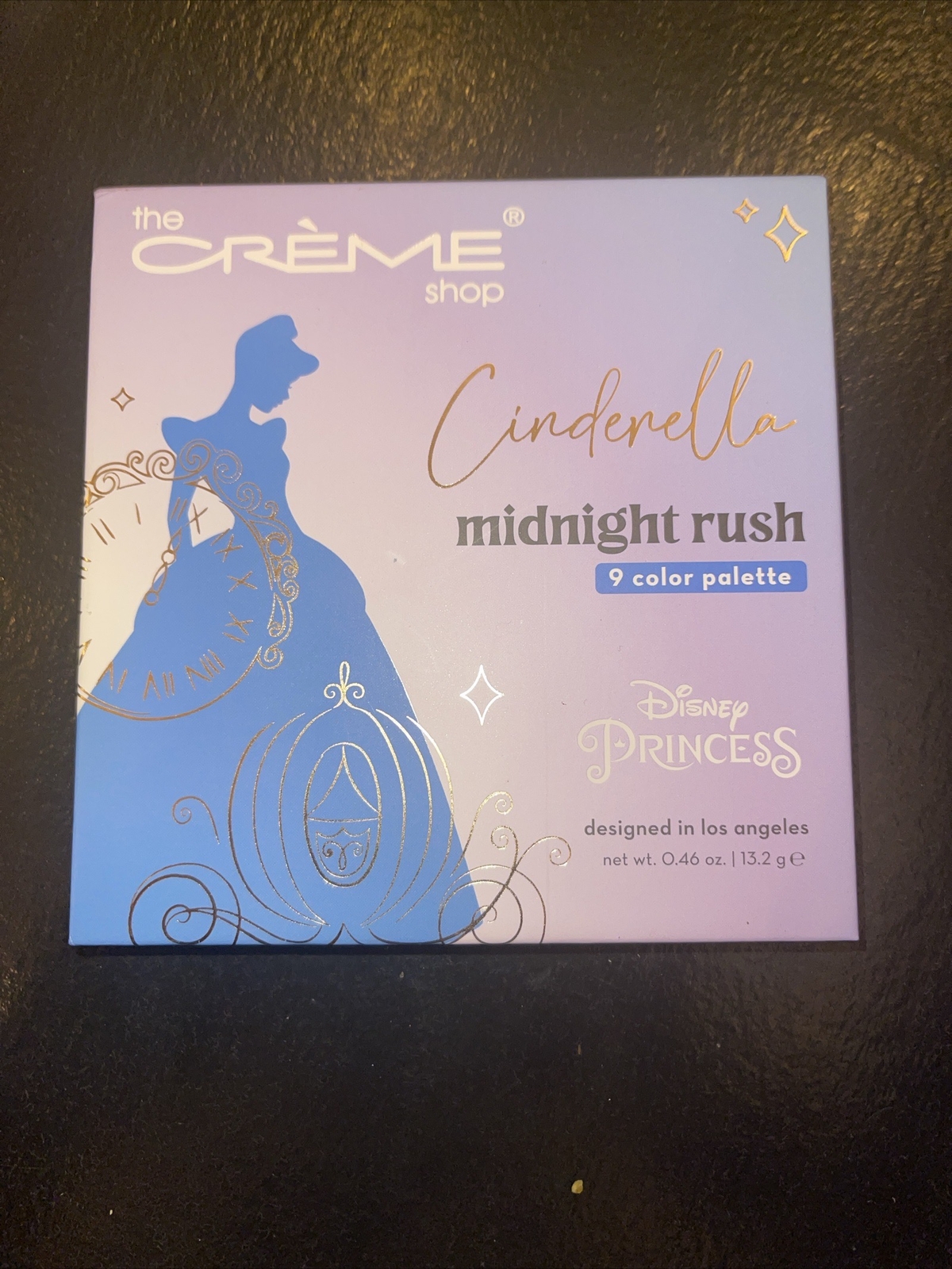 The Creme X Disney Ptincess Cinderella Midnight Rush Eyeshadow Palette ...