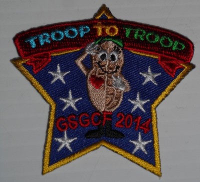 Troop To Troop GSGCF Patch Badges Girl Scouts Star Shape