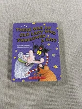 There Was an Old Lady Who Swallowed a - 1338135805, board book, Lucille Colandro