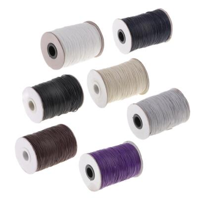 170 Meter 1 mm geflochten gewachste Baumwolle Armband Schnur