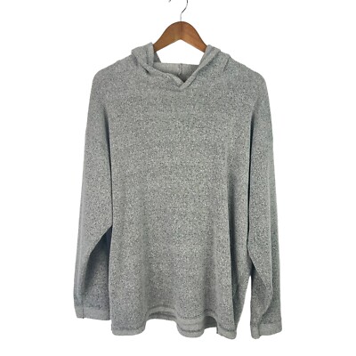 Vintage Authentics Bugle Boy Sweater Shirt Mens Size Large Heather Gray