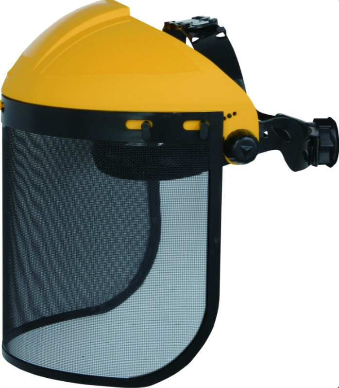 Porta Visiera Con Visiera Rete Protezione Testa Débroussaillage Taglio